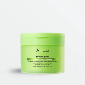 Anua Azelaic 10 Hyaluron Redness Soothing Pad – Korean toner pads for sensitive skin – 90 pads