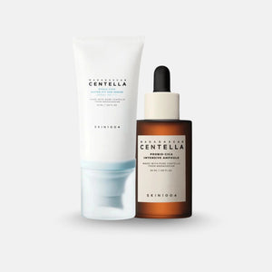 GLOW 1004 DUO set product image – Centella Probio-Cica Cream and Hyalu-Cica Sun Serum SPF50+ – Bautista