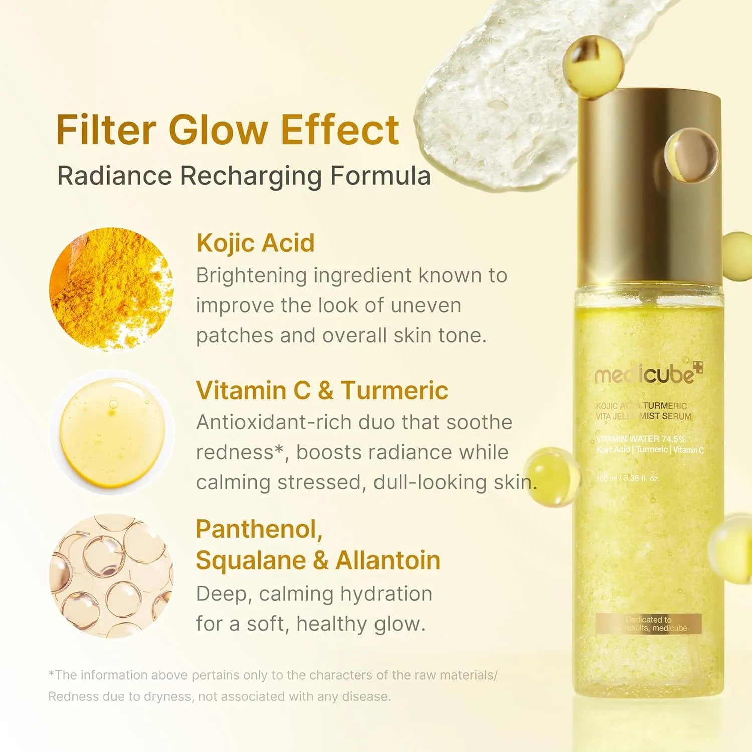 KOJIC ACID TURMERIC VITA JELLY MIST SERUM (100 ML)