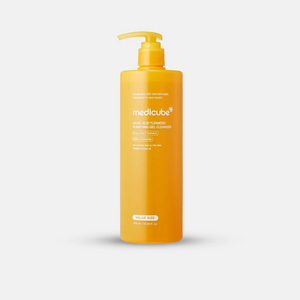 MEDICUBE Kojic Acid Turmeric Purifying Gel Cleanser 500ml for face and body