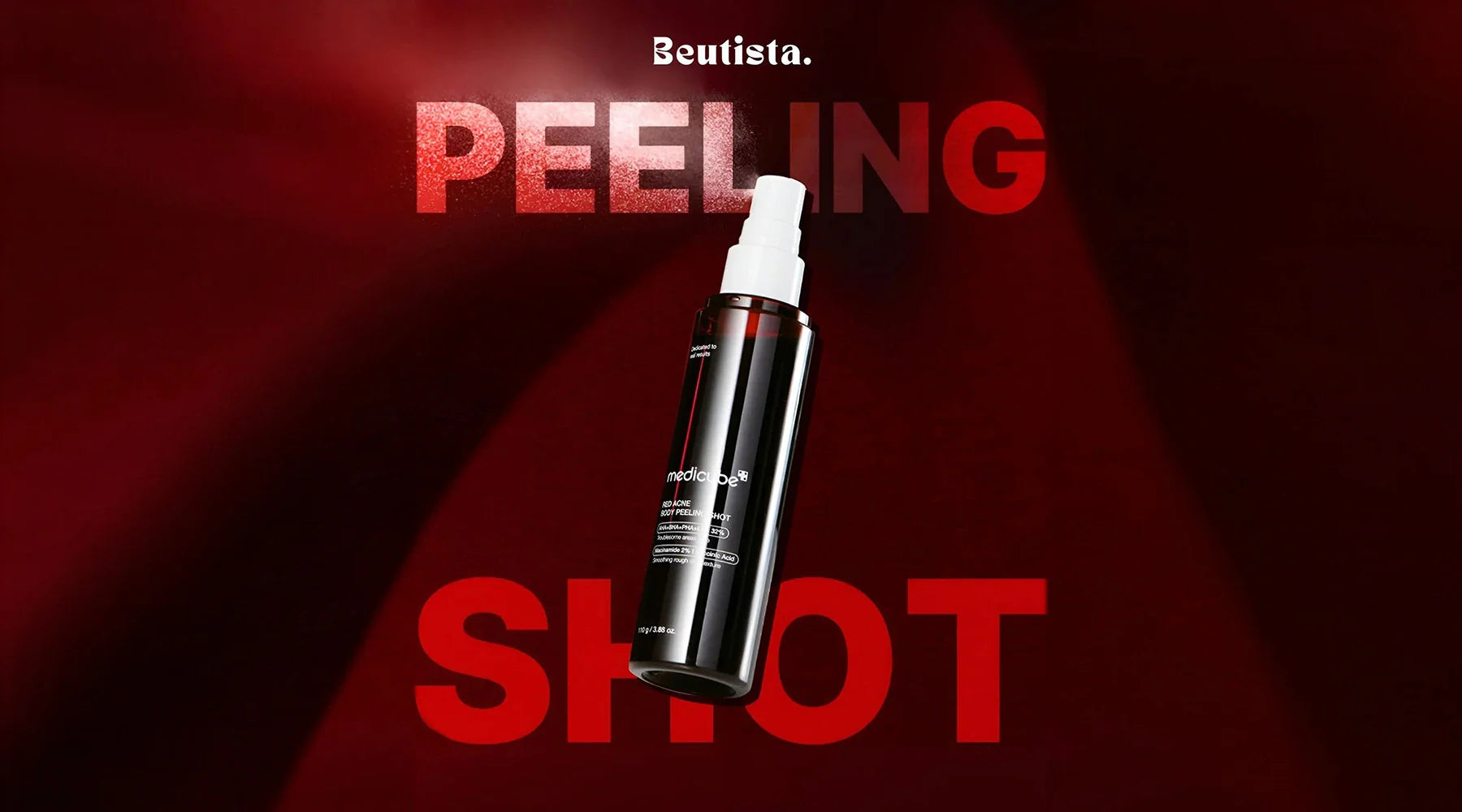 Medicube Red Acne Body Peeling Shot: Professional Treatment for Body Acne