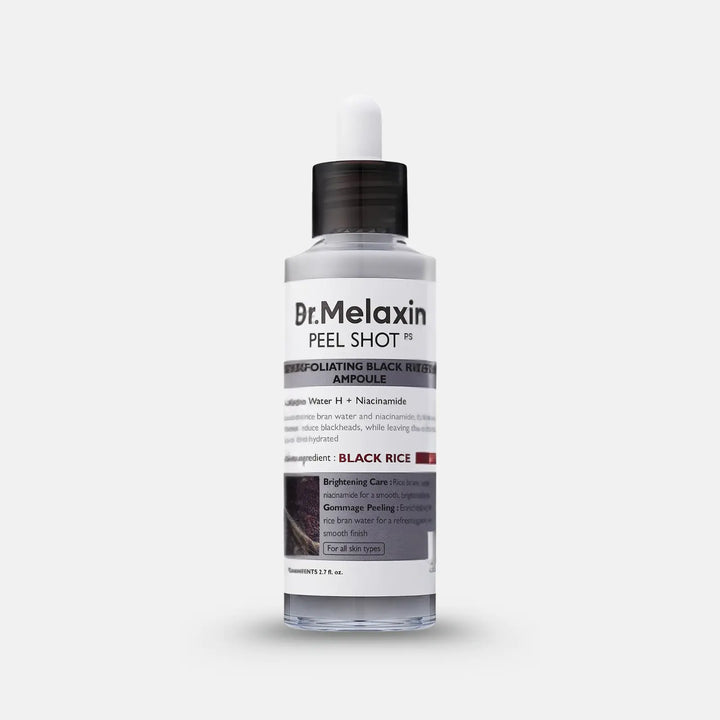 Dr. Melaxin Peel Shot Glow Black Rice Ampoule – Korean Skincare in Kuwait | Beutista