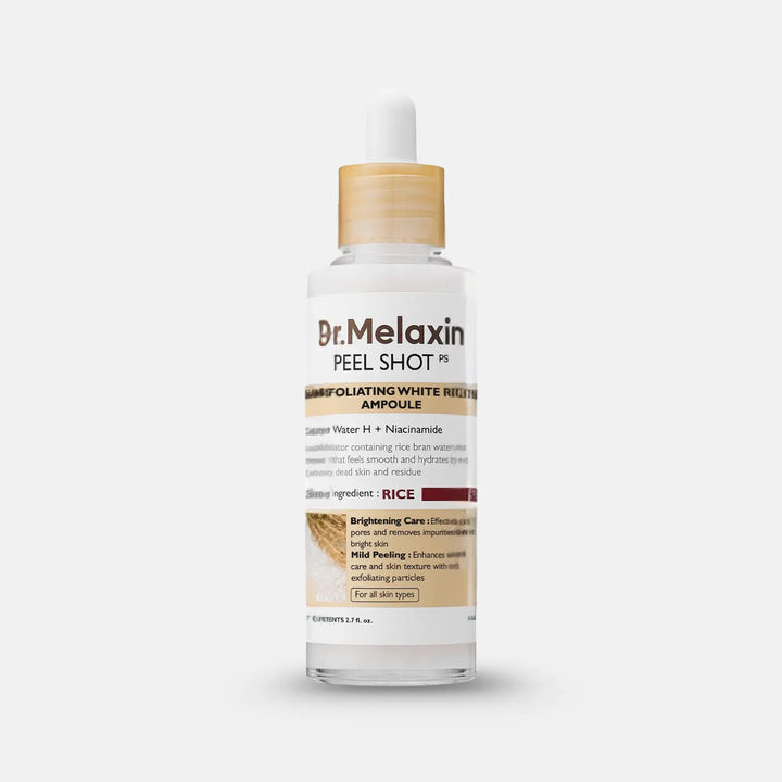 Dr. Melaxin Peel Shot Glow White Rice Ampoule – Korean Skincare in Kuwait | Beutista