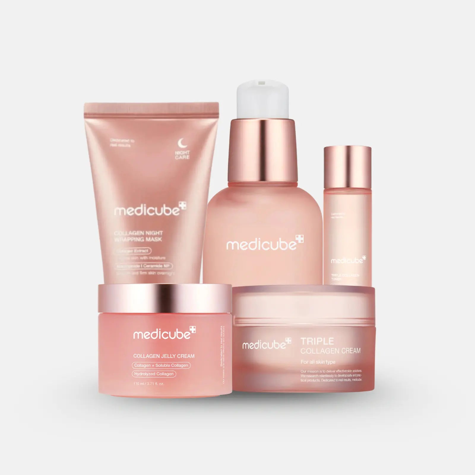 Medicube Triple Collagen Serum for anti-aging Kuwait- Medicube Collagen Night Mask for firming skin