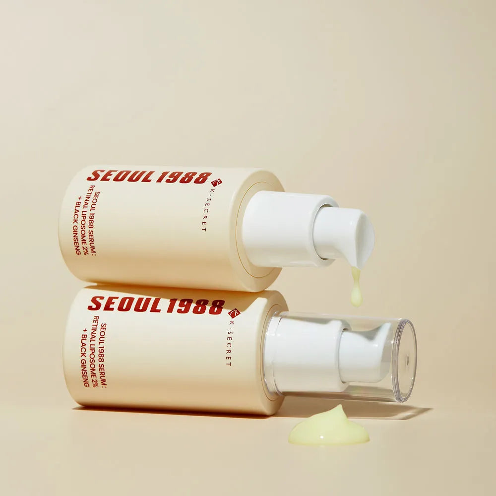 SEOUL 1988 Serum : Retinal Liposome 2% + Black Ginseng - 30ml